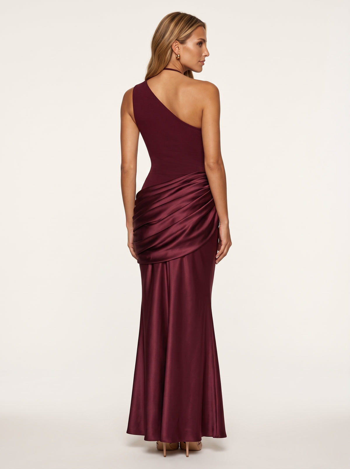 Vestido Sabina Cereza – espalda