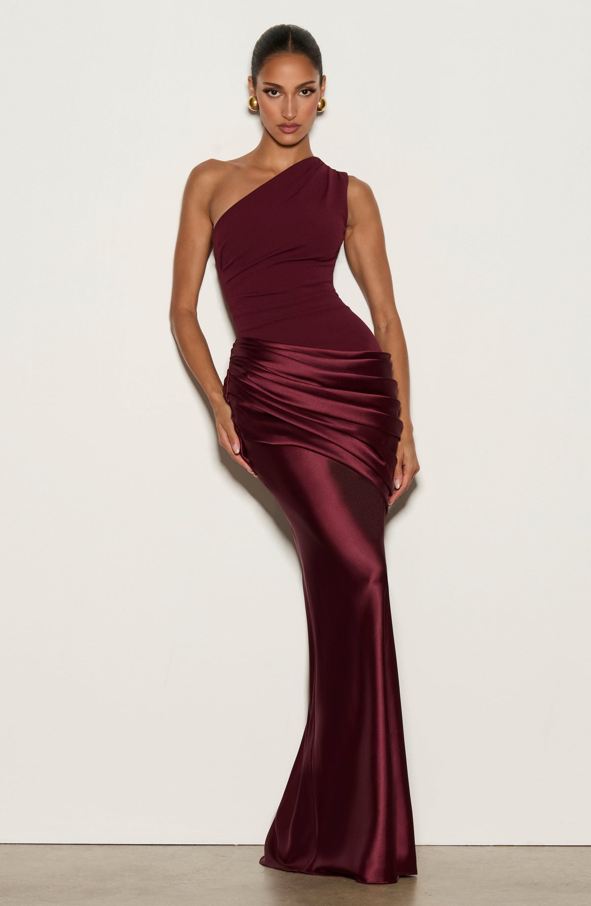 Sabina™ cereza: vestido largo para una cena de gala, foto 5
