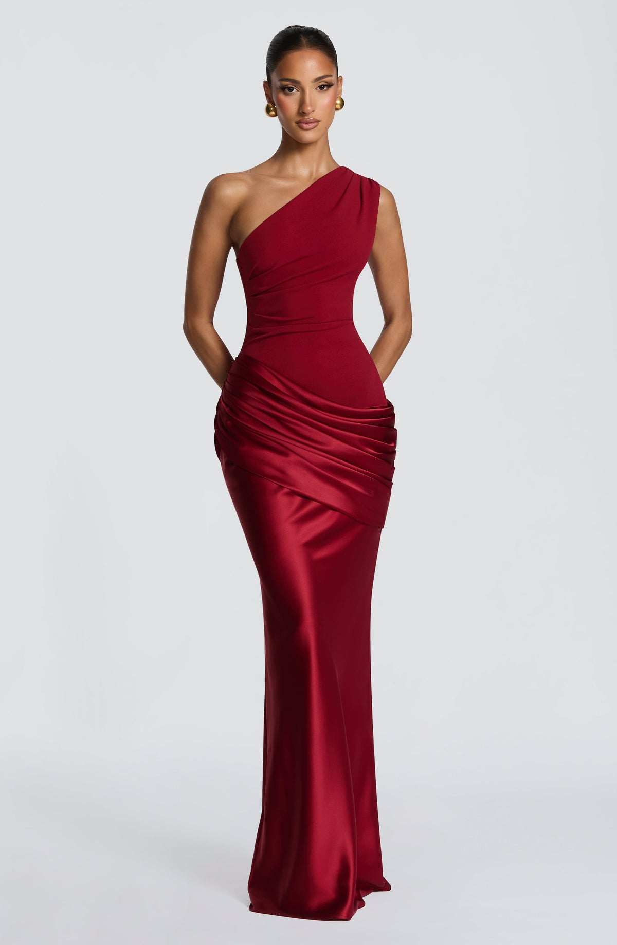 Look para una boda de noche: vestido Sabina™ en rojo, foto 6