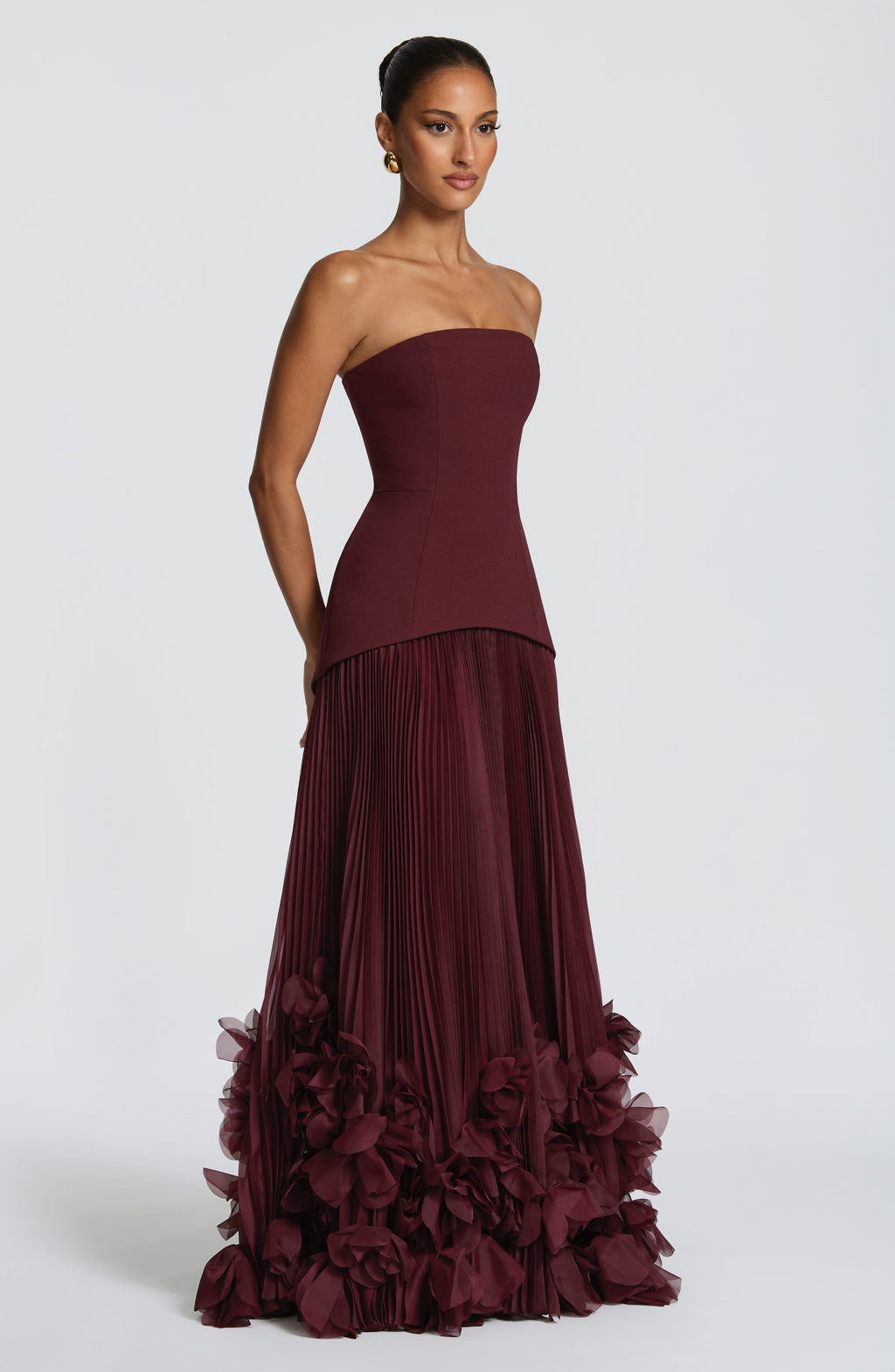 Serena™ cereza: vestido largo para una boda de noche, foto 5