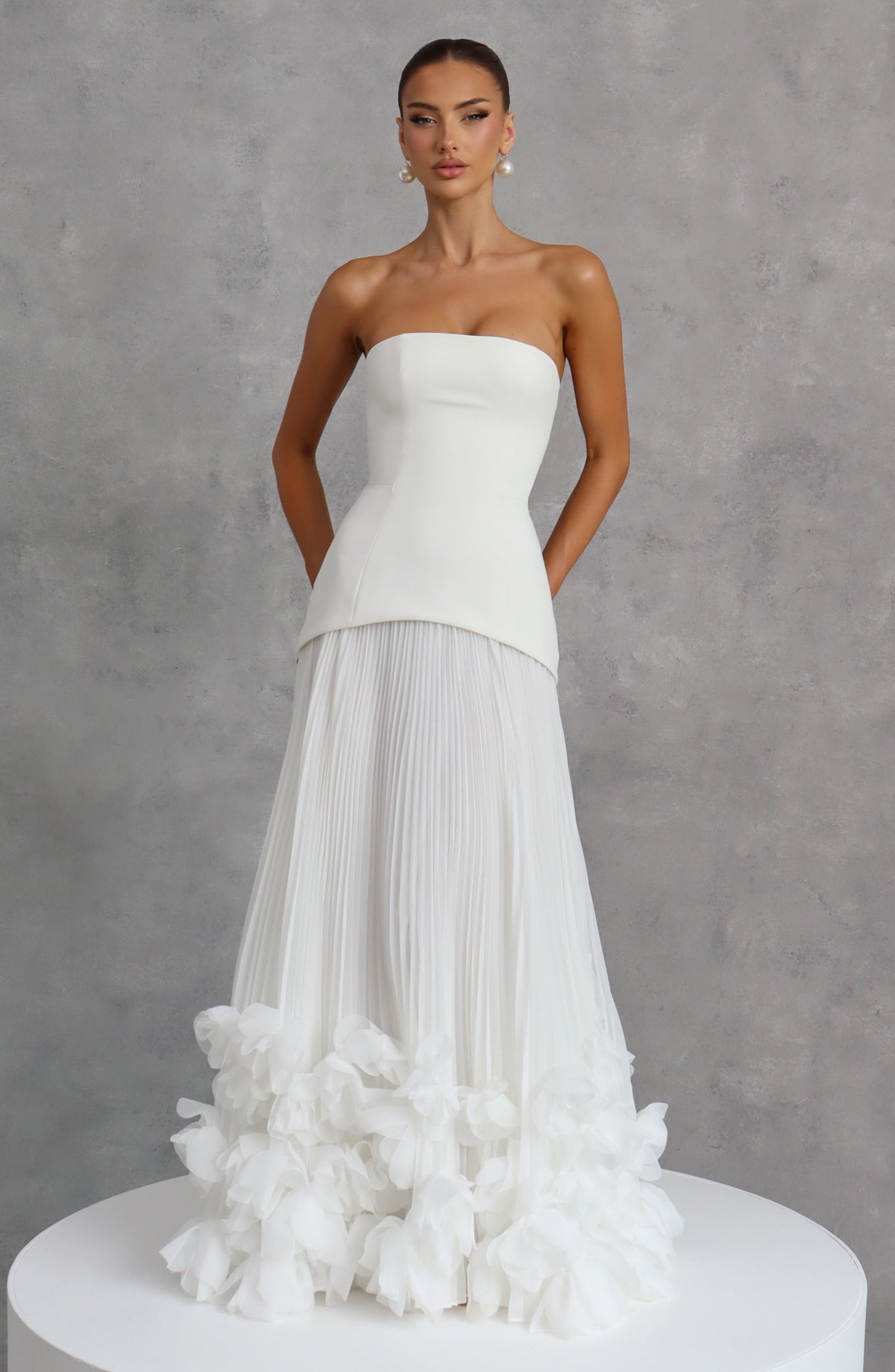 Serafina™ marfil: vestido largo para una graduación, foto 5