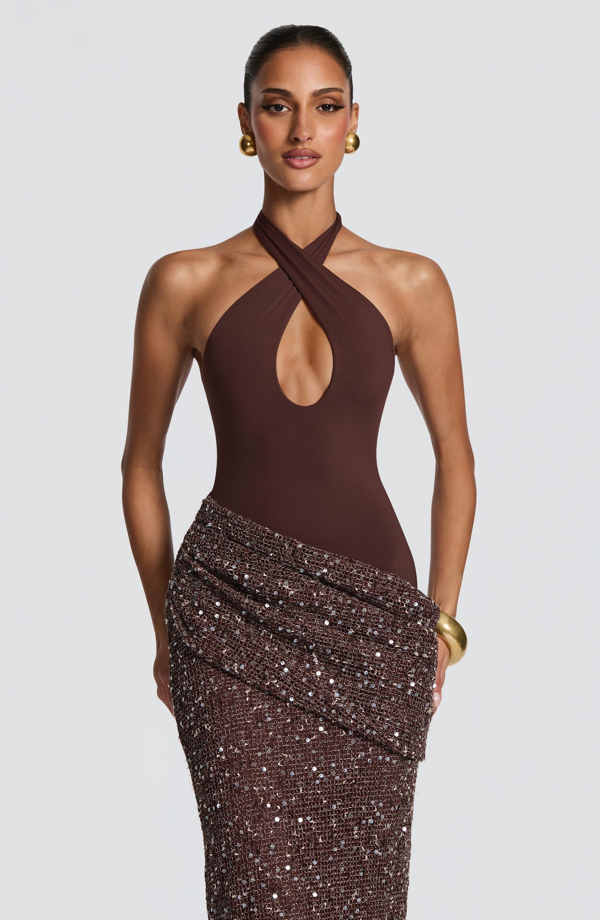 Andrea™ ciruela: vestido largo para una cena de gala, foto 5