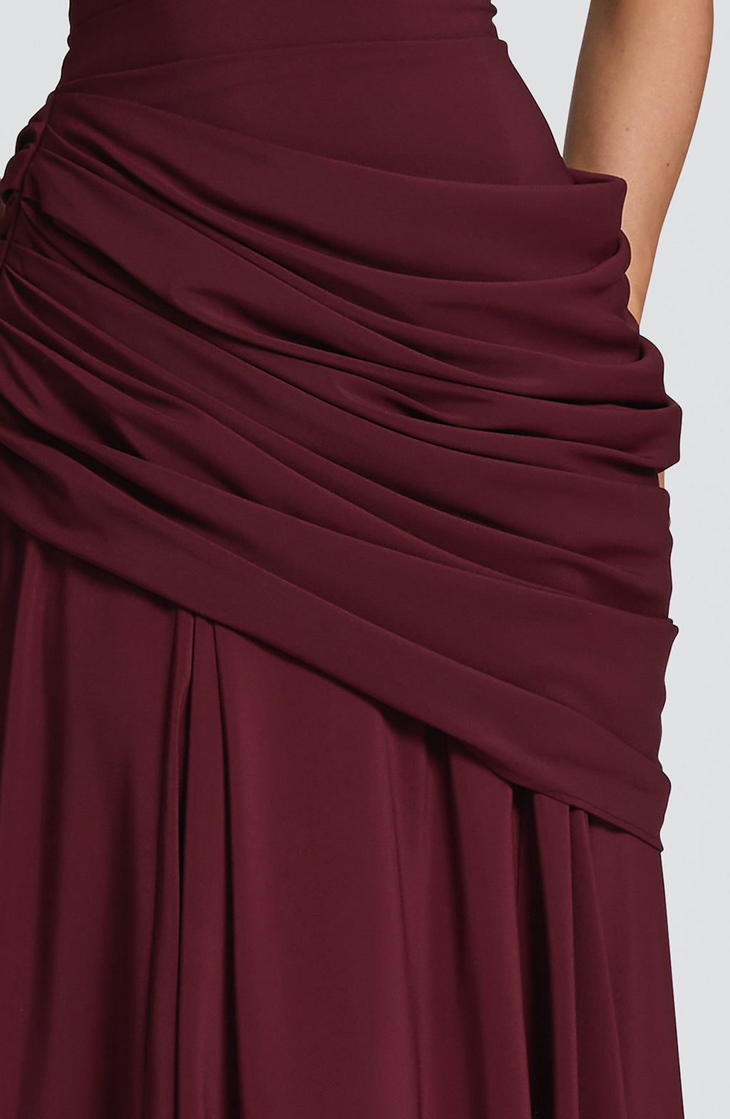 Sara™ cereza: vestido largo para una boda de noche, foto 5
