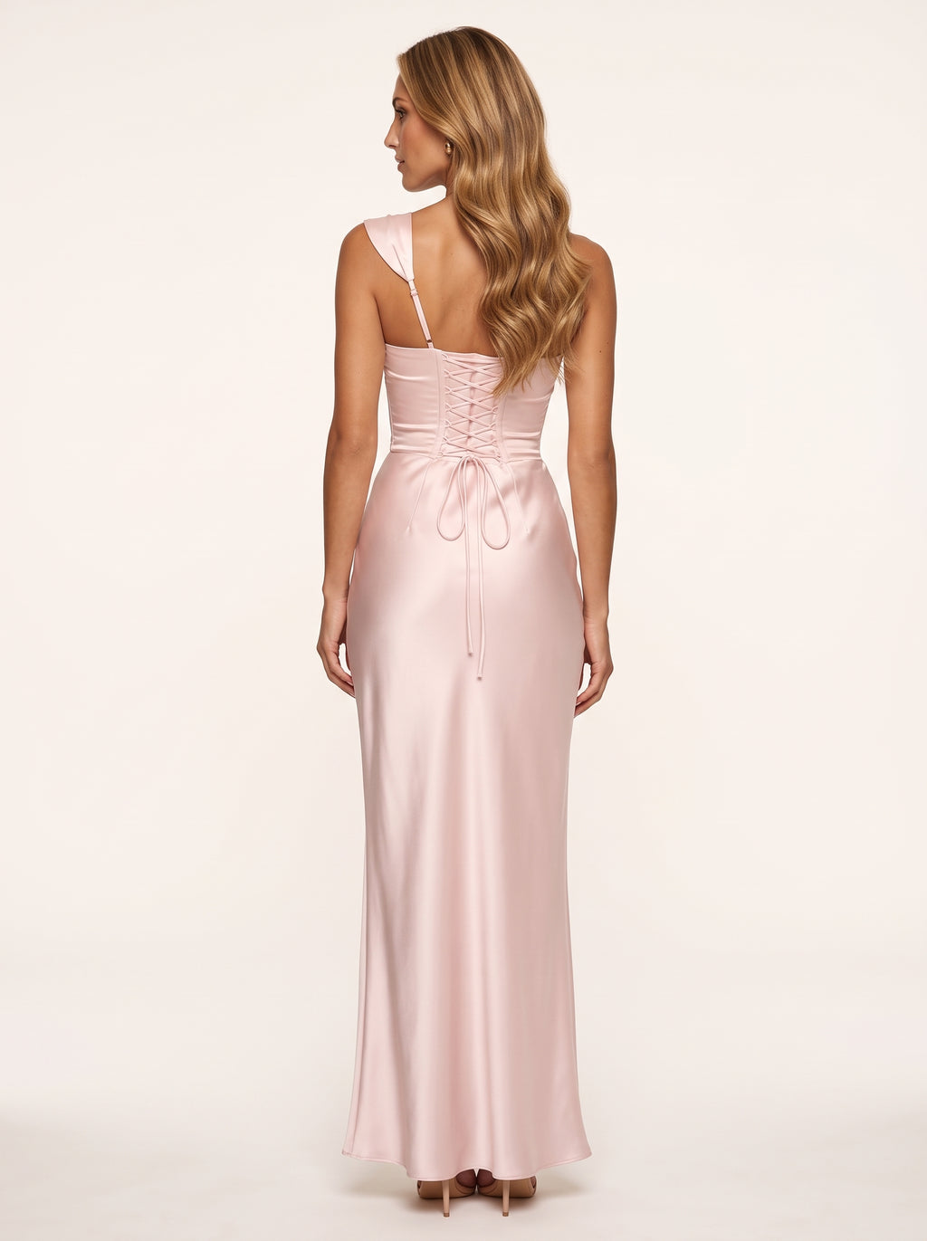 Vestido Talía Rosa – espalda