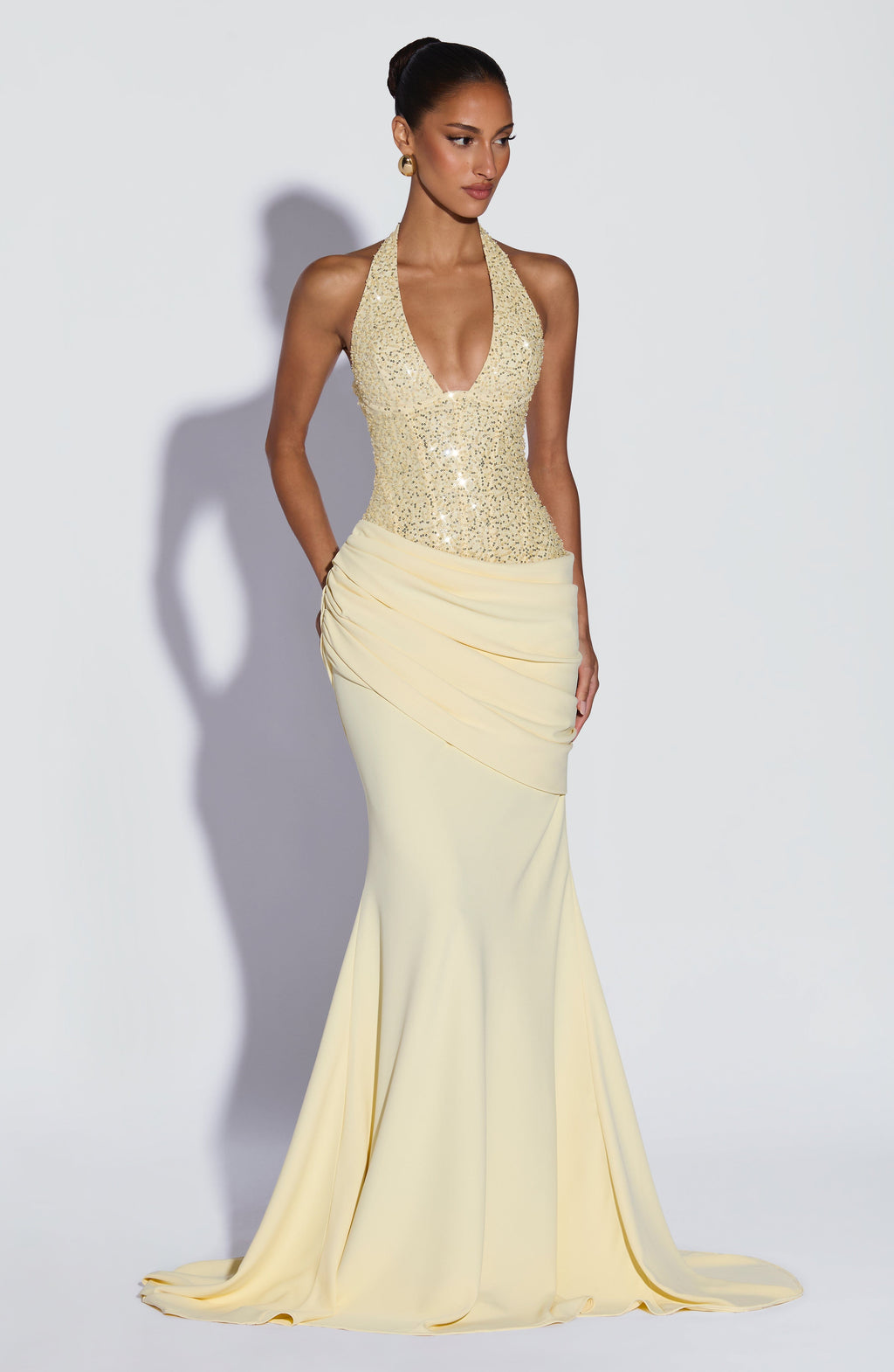Vestido Talía™ amarillo limón con corsé, foto 7