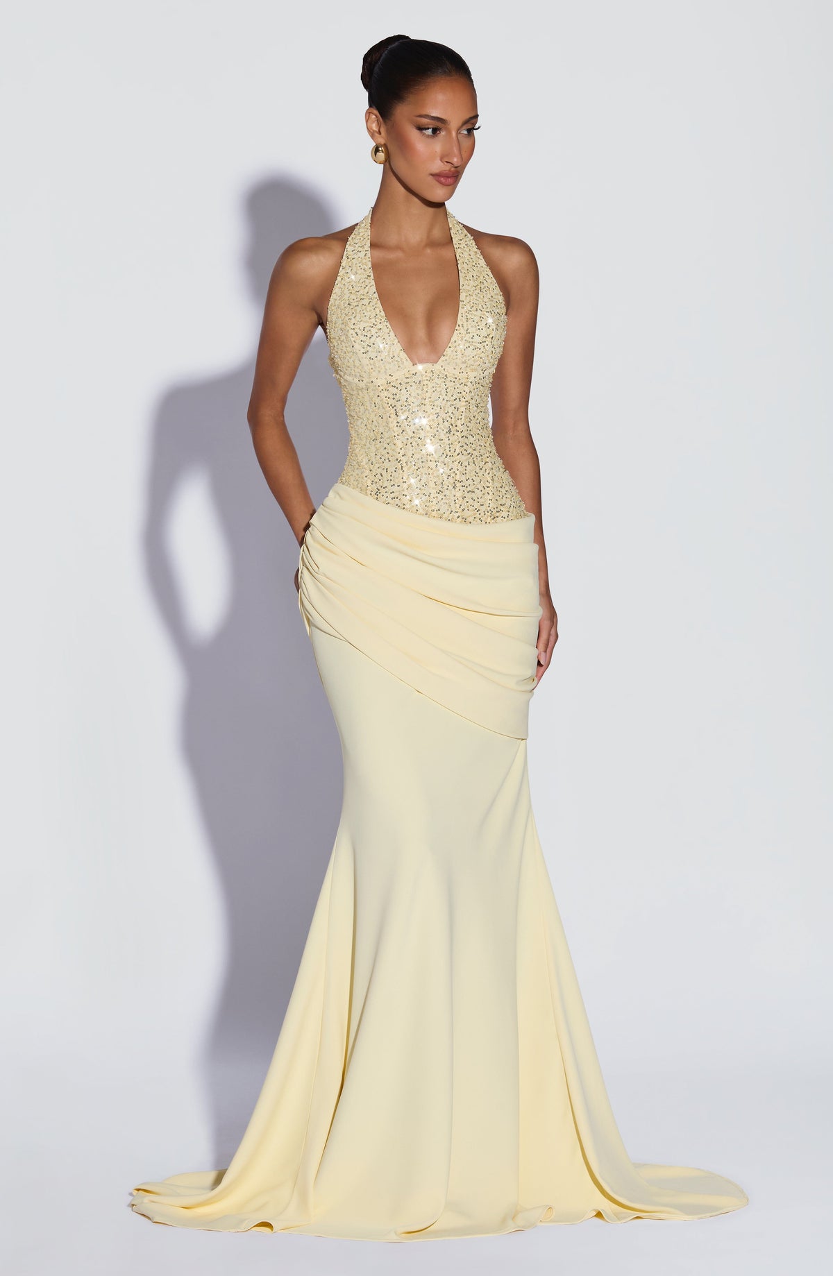 Vestido Talía™ amarillo limón con corsé, foto 7