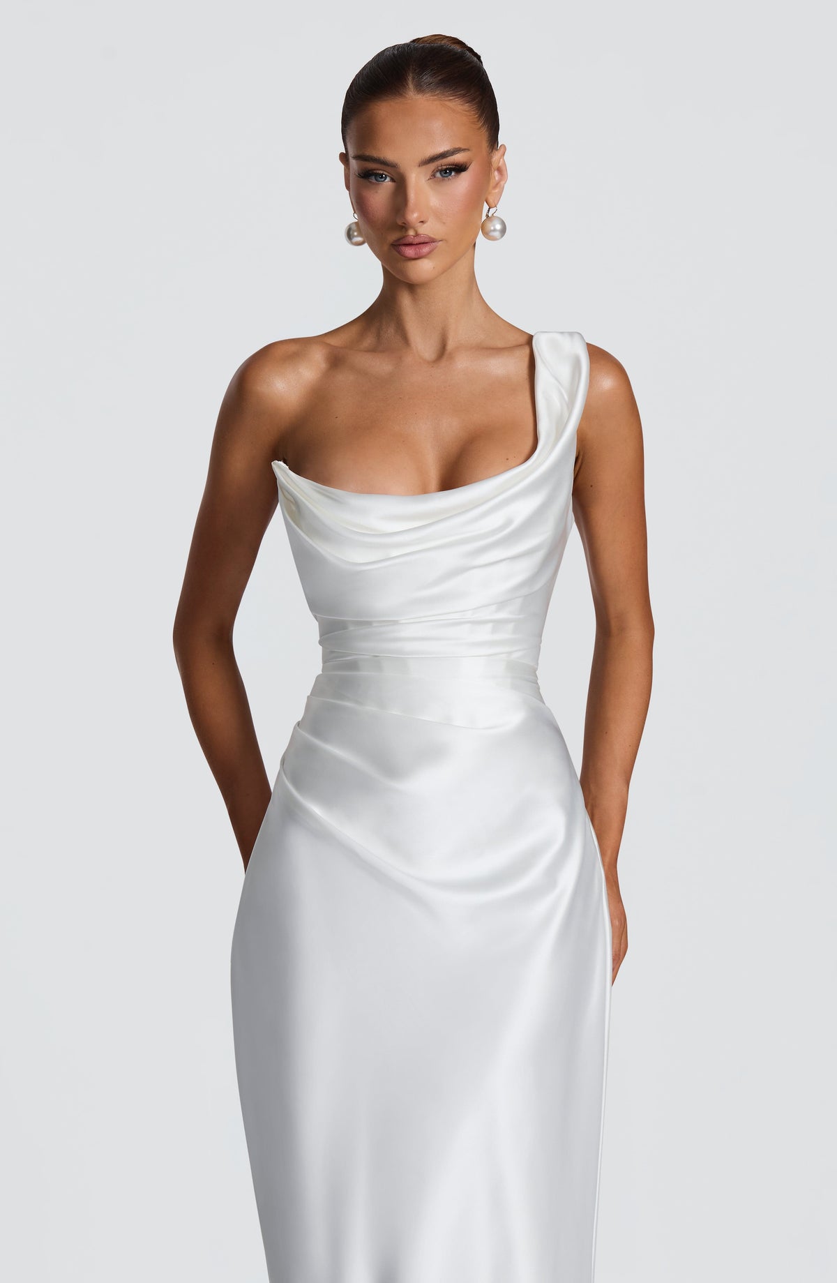 Vestido Talía™ marfil con corsé, foto 7
