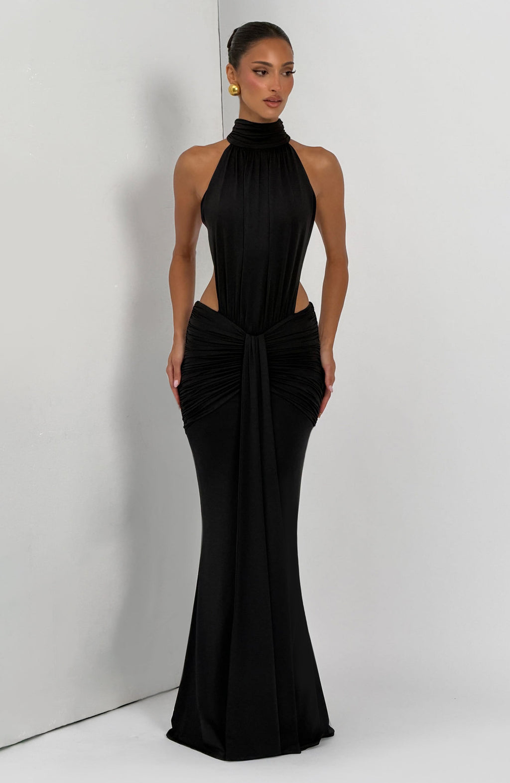 Teresa™ negro: vestido largo para una boda de noche, foto 5