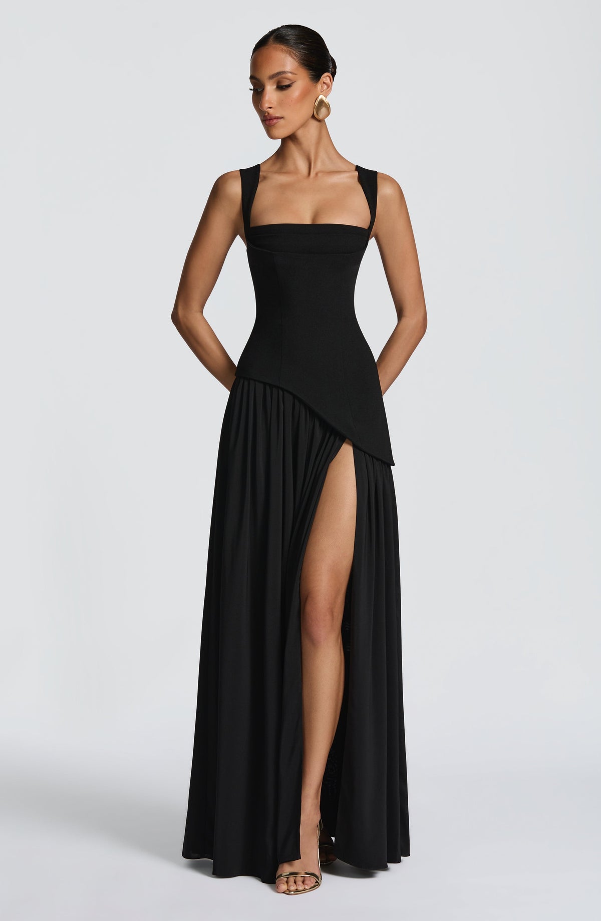Vestido Tamara™ negro con corsé, foto 11