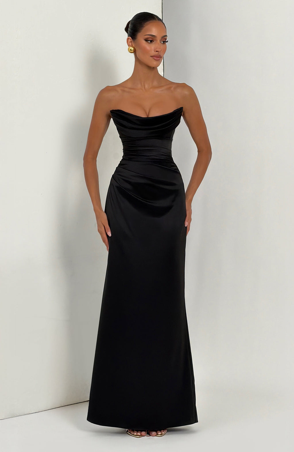 Vestido Vega™ negro con corsé, foto 7