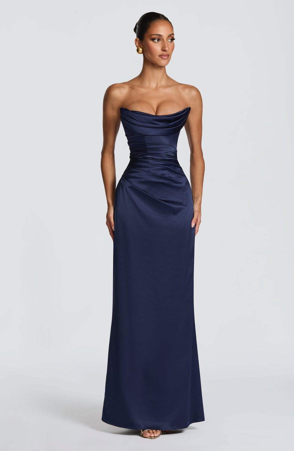 Look para una boda de noche: vestido Vega™ en azul marino, foto 6