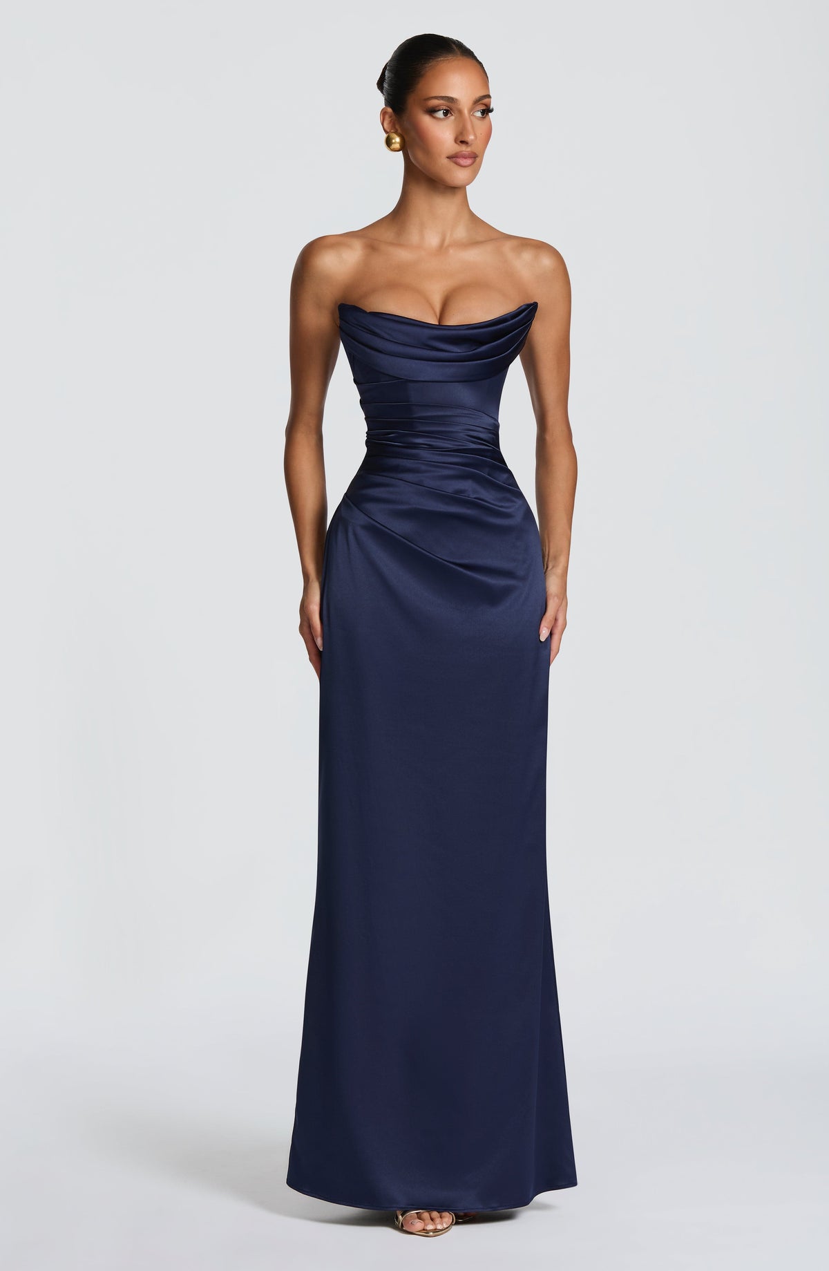 Look para una boda de noche: vestido Vega™ en azul marino, foto 6