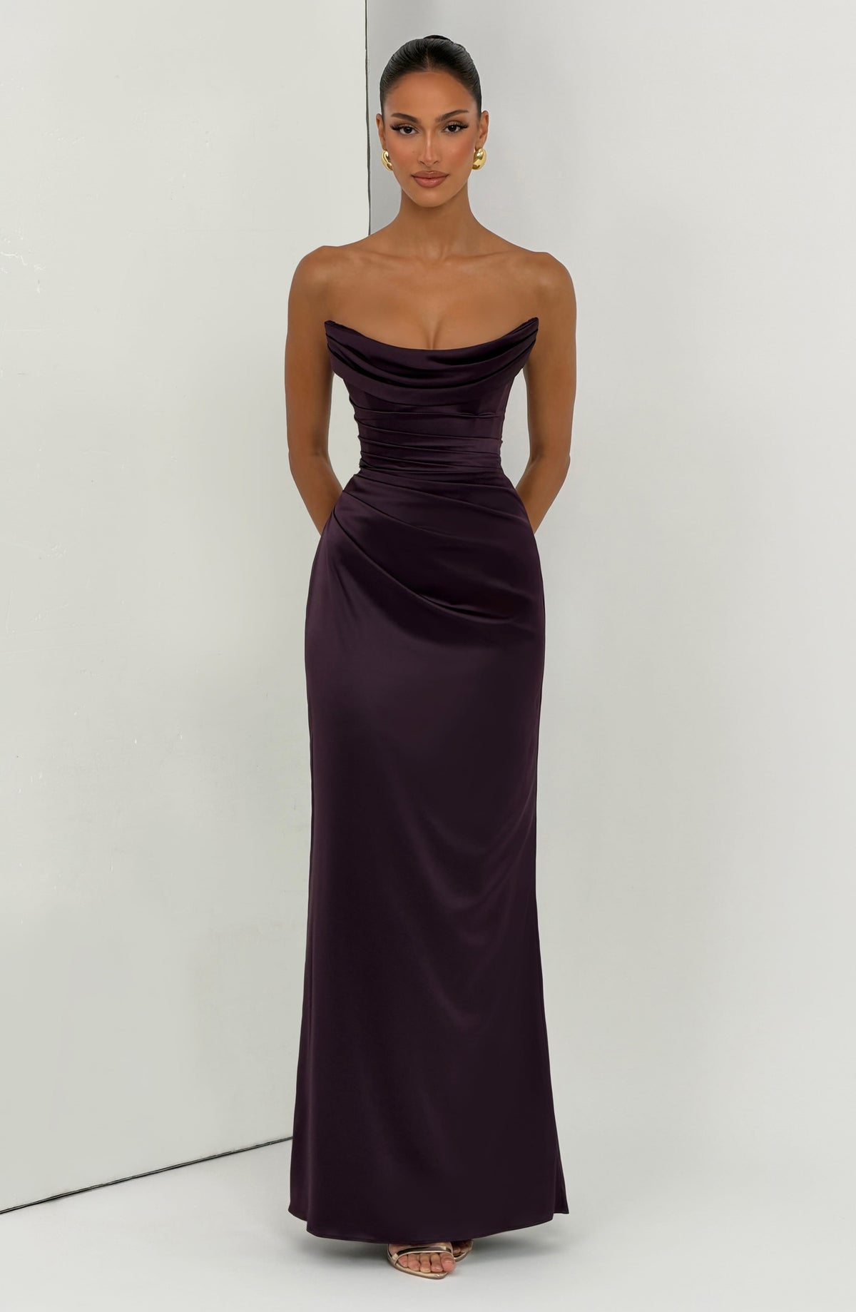 Vestido Vega™ morado con corsé, foto 7