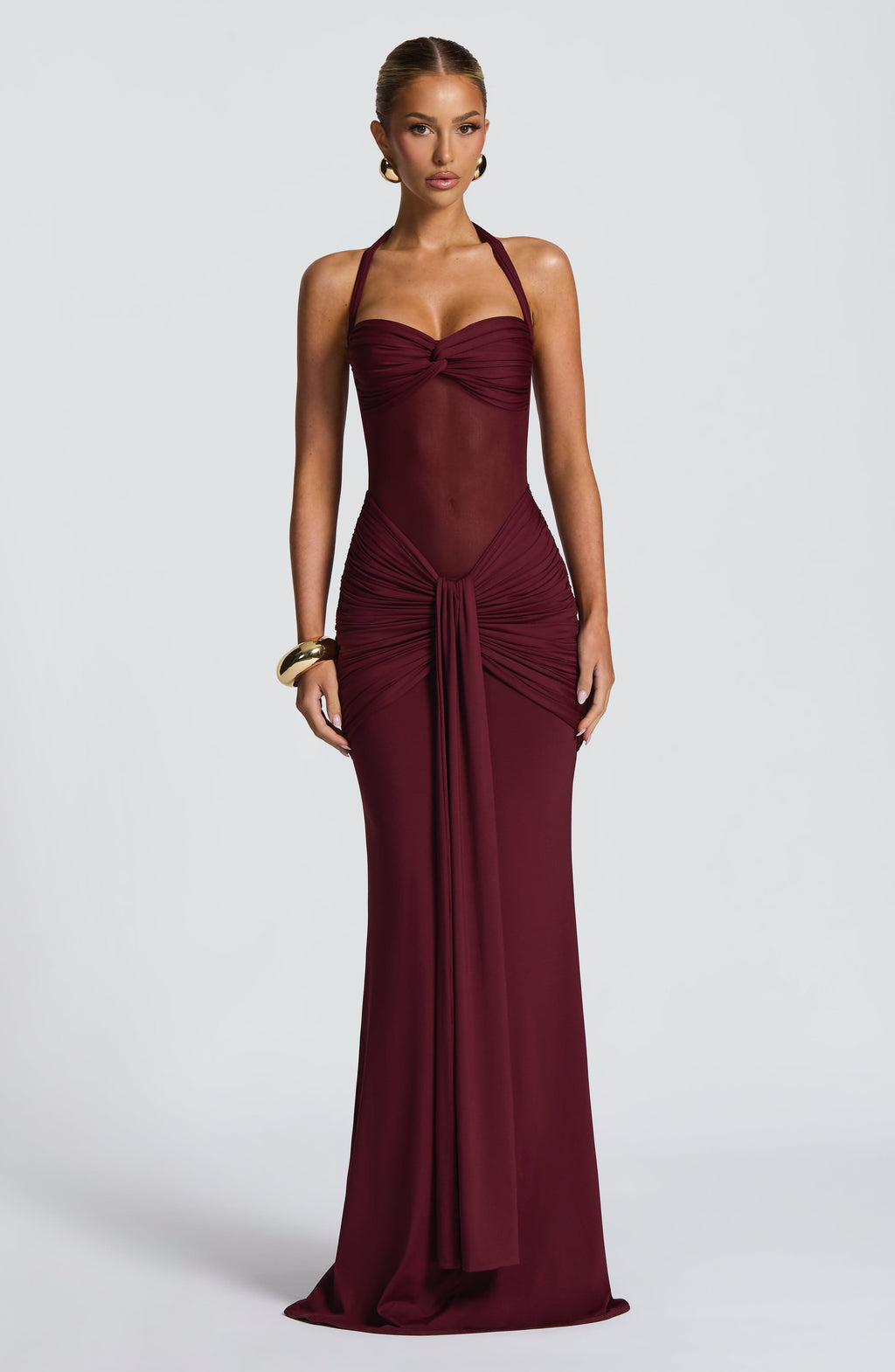 Vestido Victoria™ cereza con cuello halter, foto 7