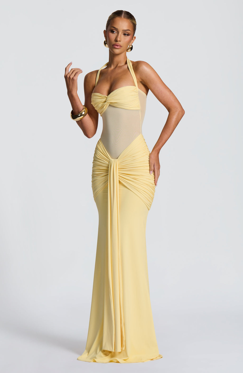 Look para una graduación: vestido Victoria™ en amarillo limón, foto 6