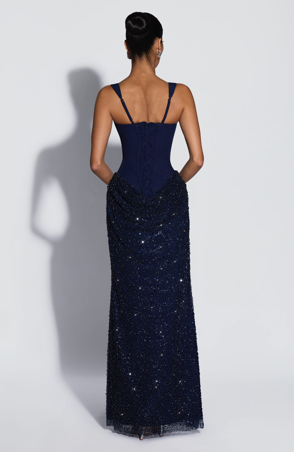 Alicia™ - Vestido Largo con Corsé y Tul Bordado